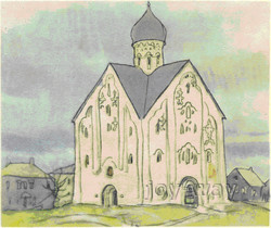 Храм в Новгороде