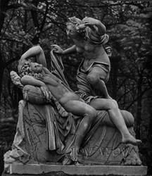 Неизвестный скульптор конца XVII в. „Амур и Психея